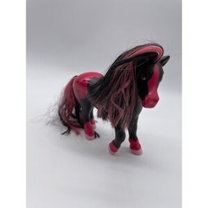 BREYER Jasmine Color Changing Pony Horse! 7" Retired! Black & Hot Pink! 2010‎